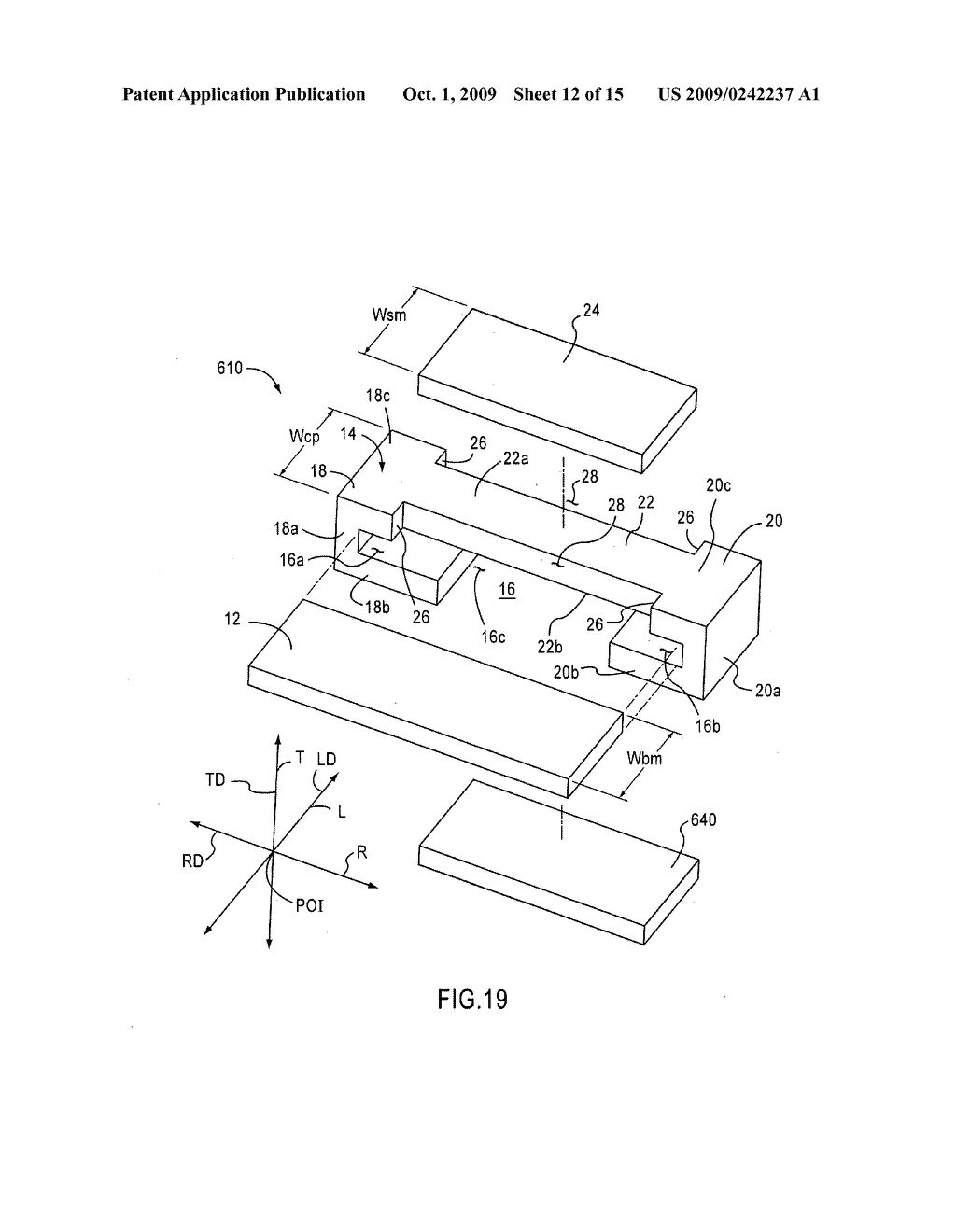 Surface mount device jumper and surface mount device jumper assembly - diagram, schematic, and image 13