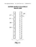 APPARATUS FOR MEASURING STREAMING POTENTIALS AND DETERMINING EARTH FORMATION CHARACTERISTICS diagram and image