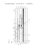 GAS SENSOR, NOx SENSOR AND METHOD OF MANUFACTURING GAS SENSOR diagram and image