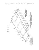 MAGAZINE HOLDING STRUCTURE AND LIBRARY DEVICE HAVING THE SAME diagram and image