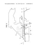 TRANSPORT DEVICE FOR TRANSPORTING ROLL-SHAPED RECORDING MEDIUM AND RECORDING APPARATUS diagram and image