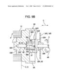 TRANSPORT DEVICE FOR TRANSPORTING ROLL-SHAPED RECORDING MEDIUM AND RECORDING APPARATUS diagram and image