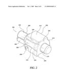 Cover or boot for the nail advancement mechanism of a fastener-driving tool diagram and image