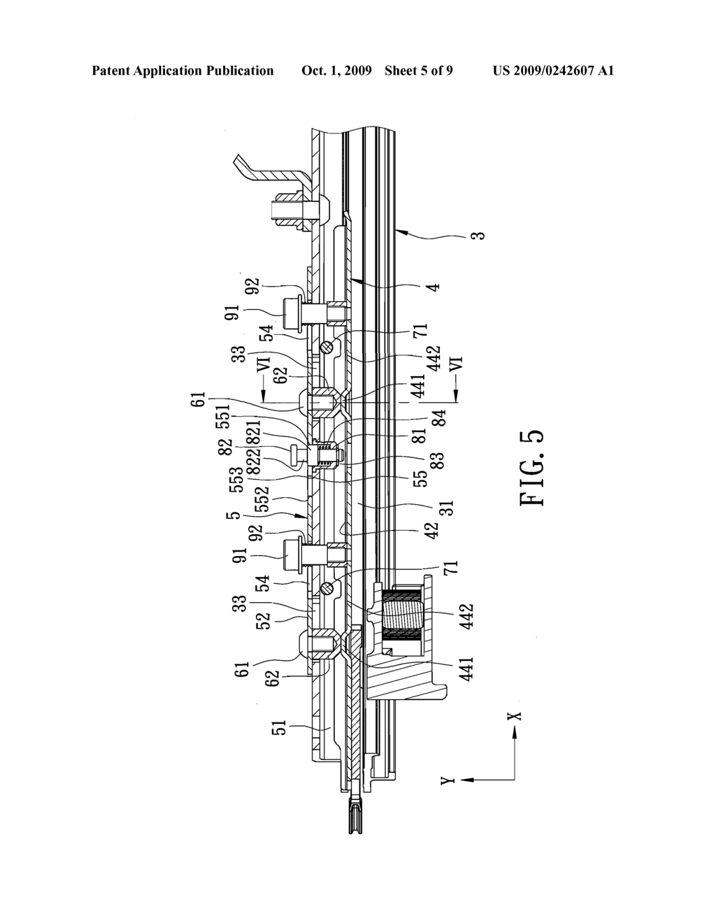 NAIL MAGAZINE WITH A WIDTH-ADJUSTABLE NAIL-RECEIVING SPACE - diagram, schematic, and image 06