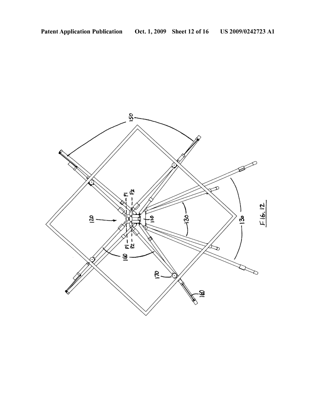 MULTIPLE CONFIGURATION PORTABLE EASEL - diagram, schematic, and image 13