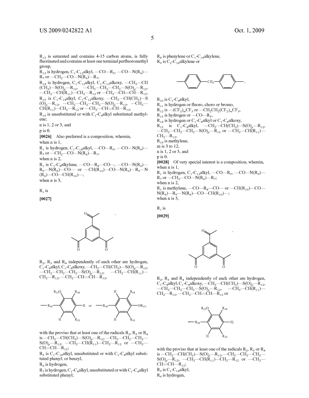 PERFLUOROALKYL SUBSTITUTED PHENOL DERIVATIVES AS SURFACE MODIFIERS - diagram, schematic, and image 06