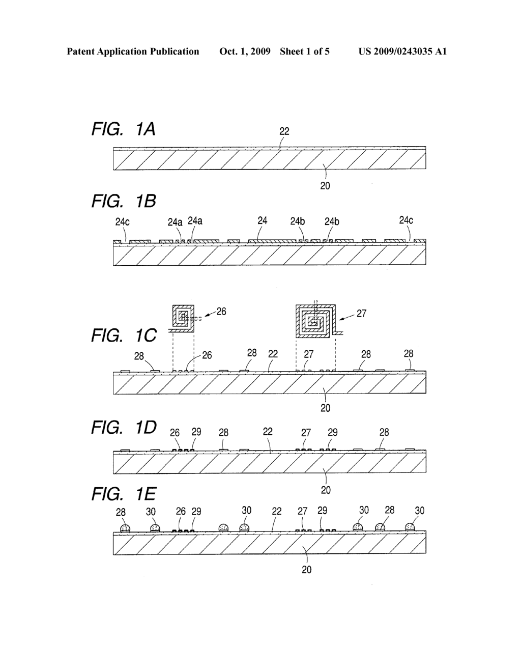 SEMICONDUCTOR DEVICE AND METHOD OF MANUFACTURING THE SAME AND SEMICONDUCTOR DEVICE MOUNTING STRUCTURE - diagram, schematic, and image 02