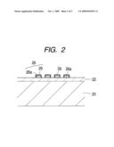 SEMICONDUCTOR DEVICE AND METHOD OF MANUFACTURING THE SAME AND SEMICONDUCTOR DEVICE MOUNTING STRUCTURE diagram and image