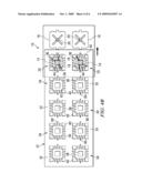 Semiconductor Chip Package Assembly Method and Apparatus for Countering Leadfinger Deformation diagram and image