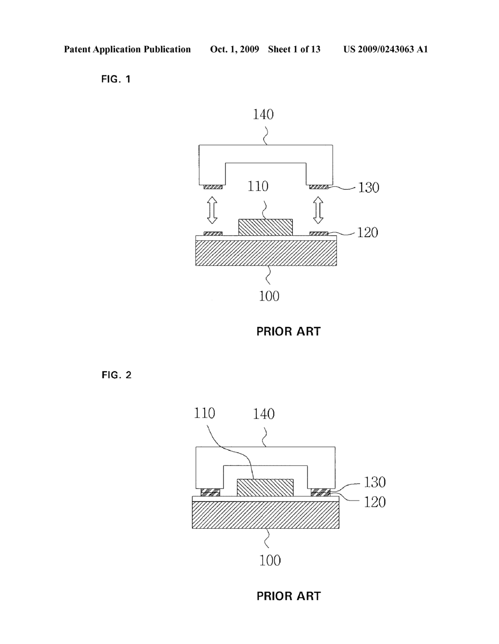 PACKAGING METHOD OF MICRO ELECTRO MECHANICAL SYSTEM DEVICE AND PACKAGE THEREOF - diagram, schematic, and image 02