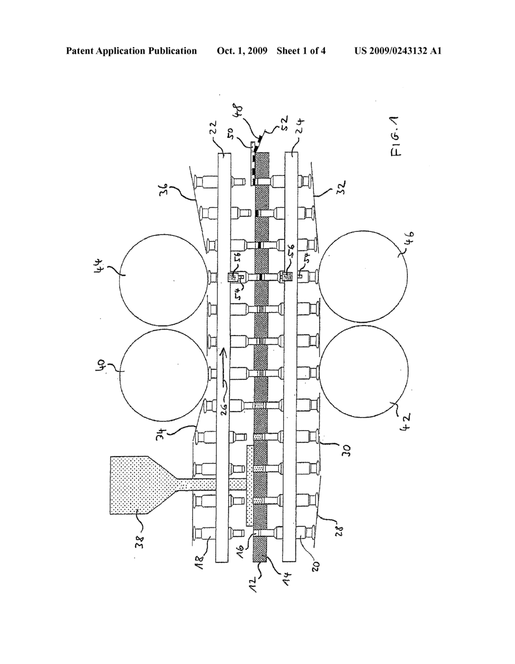 APPARATUS AND METHOD FOR THE MEASUREMENT OF THE VERTICAL POSITION OF UPPER AND LOWER PUNCHES OF A ROTARY TABLET PRESS - diagram, schematic, and image 02