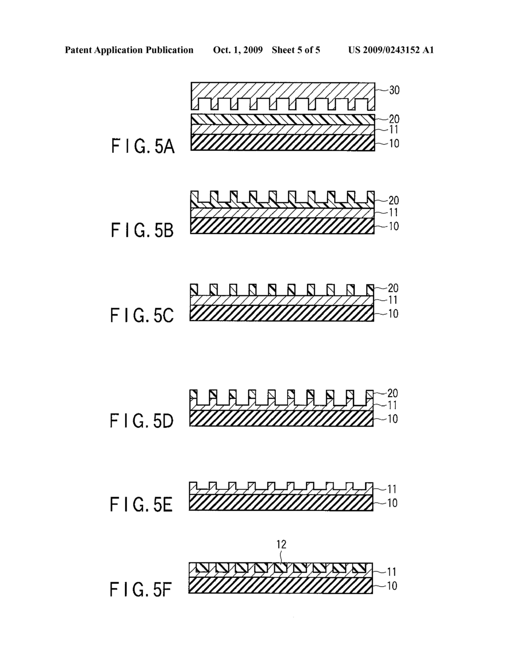 IMPRINTING METHOD AND STAMPER - diagram, schematic, and image 06