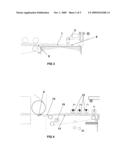 AUXILIARY DRIVE DEVICE FOR THE CONVEYING OF SHEETSON A FEED TABLE OF A CUTTING PRESS diagram and image