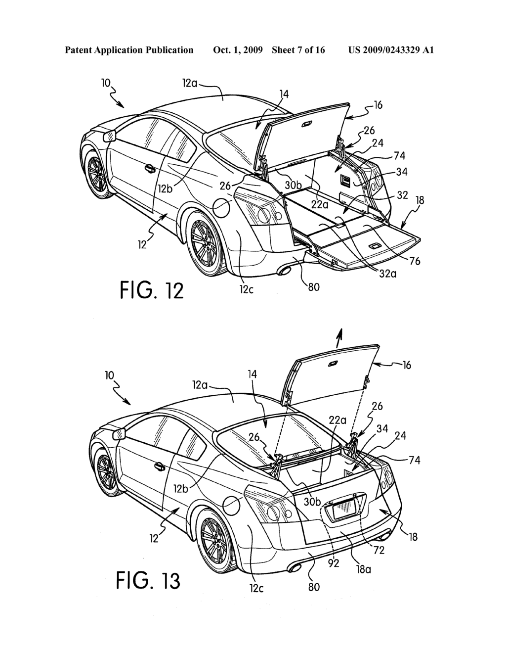 PASSENGER VEHICLE TRUNK STRUCTURE - diagram, schematic, and image 08