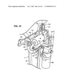 Motorcycle including brake-by-wire system with flexibly supported fluid pressure regulating unit diagram and image