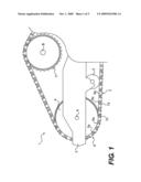 Track assembly having wear inhibiting contact members diagram and image