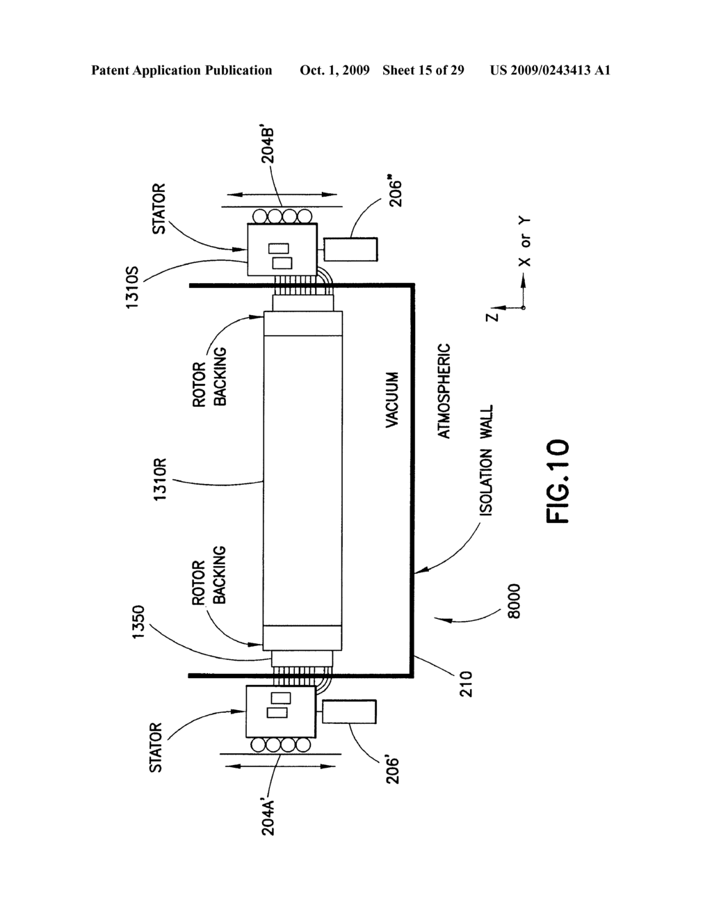 ROBOT DRIVE WITH MAGNETIC SPINDLE BEARINGS - diagram, schematic, and image 16