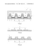 ORGANIC ELECTROLUMINESCENT DISPLAY DEVICE diagram and image