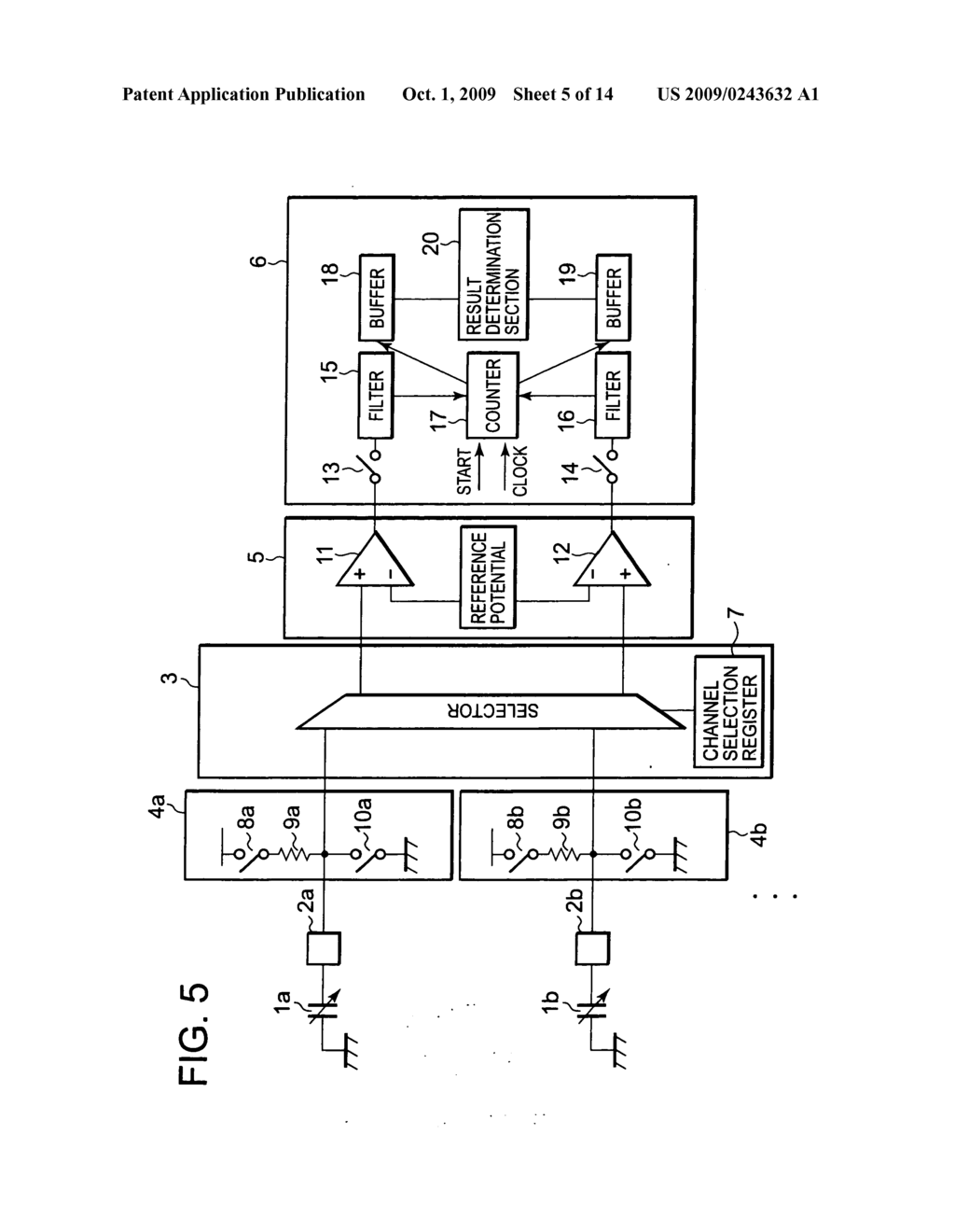 Capacitive sensing device and method - diagram, schematic, and image 06