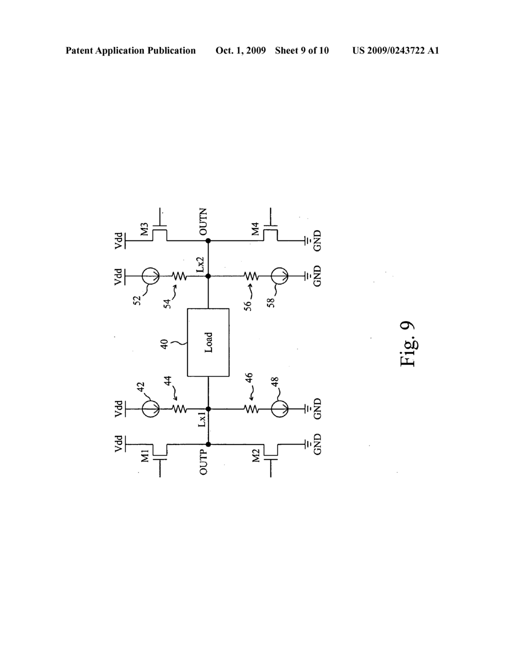 Reduction of power consumption and EMI of a switching amplifier - diagram, schematic, and image 10