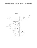 CONVERTING CIRCUIT FOR CONVERTING DIFFERENTIAL SIGNAL TO SINGLE-ENDED SIGNAL diagram and image