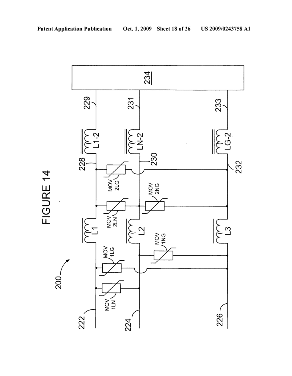 Power conditioning circuit utilizing high oersted rating inductors - diagram, schematic, and image 19