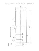 HIGH FREQUENCY WAVE GLASS ANTENNA FOR AN AUTOMOBILE AND WINDOW GLASS SHEET FOR AN AUTOMOBILE WITH THE SAME diagram and image