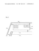 HIGH FREQUENCY WAVE GLASS ANTENNA FOR AN AUTOMOBILE AND WINDOW GLASS SHEET FOR AN AUTOMOBILE WITH THE SAME diagram and image