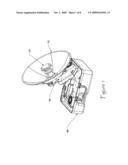 Antenna for compact satellite terminal diagram and image