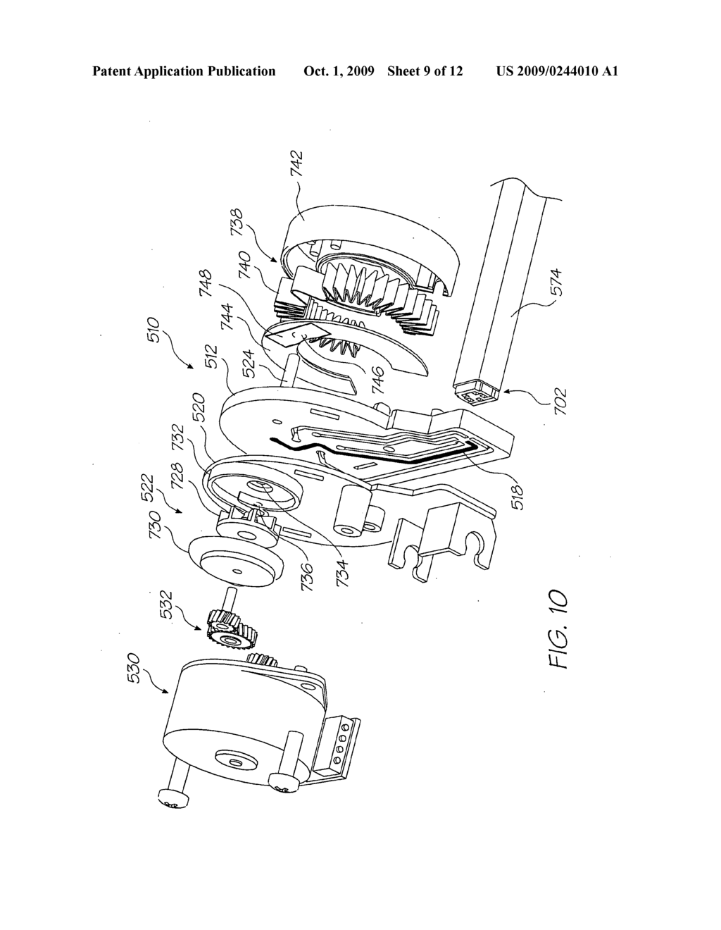 PERSONAL DIGITAL ASSISTANT HAVING PRINTHEAD - diagram, schematic, and image 10