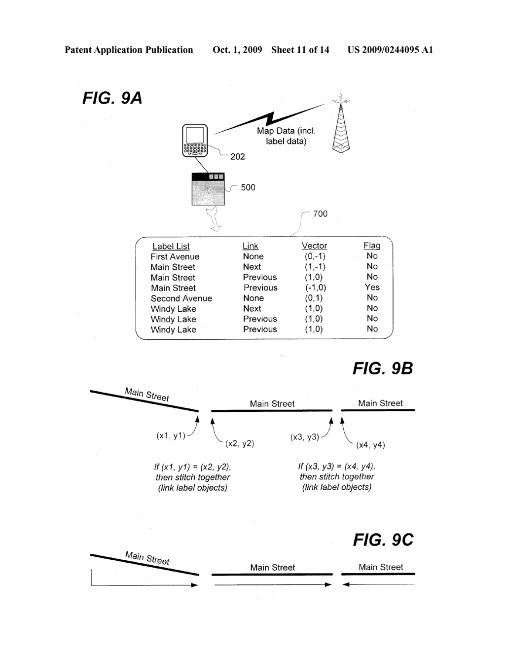 RUN-TIME LABEL CACHE FOR EFFICIENT MAP LABELING - diagram, schematic, and image 12