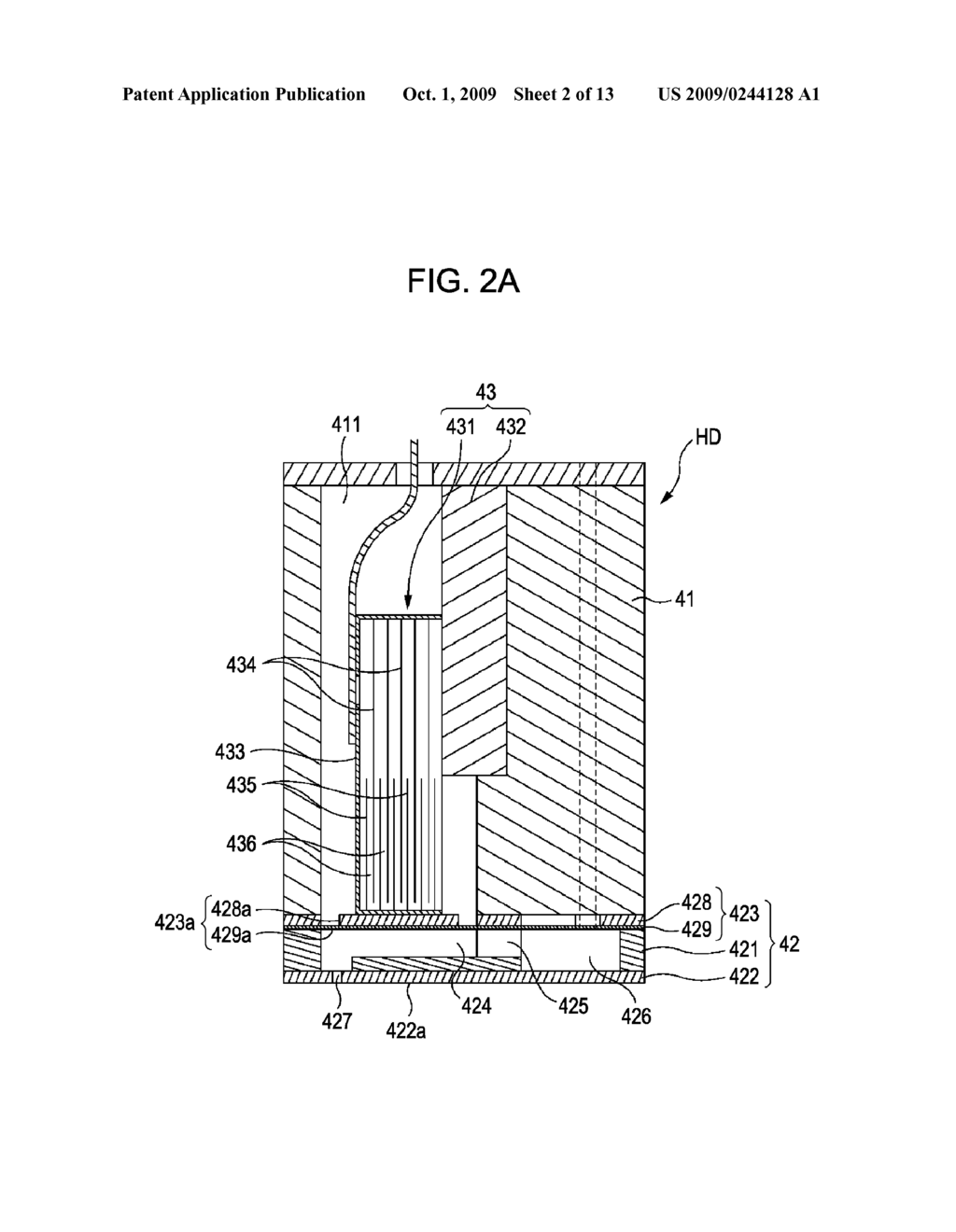 LIQUID EJECTING METHOD, LIQUID EJECTING HEAD, AND LIQUID EJECTING APPARATUS - diagram, schematic, and image 03