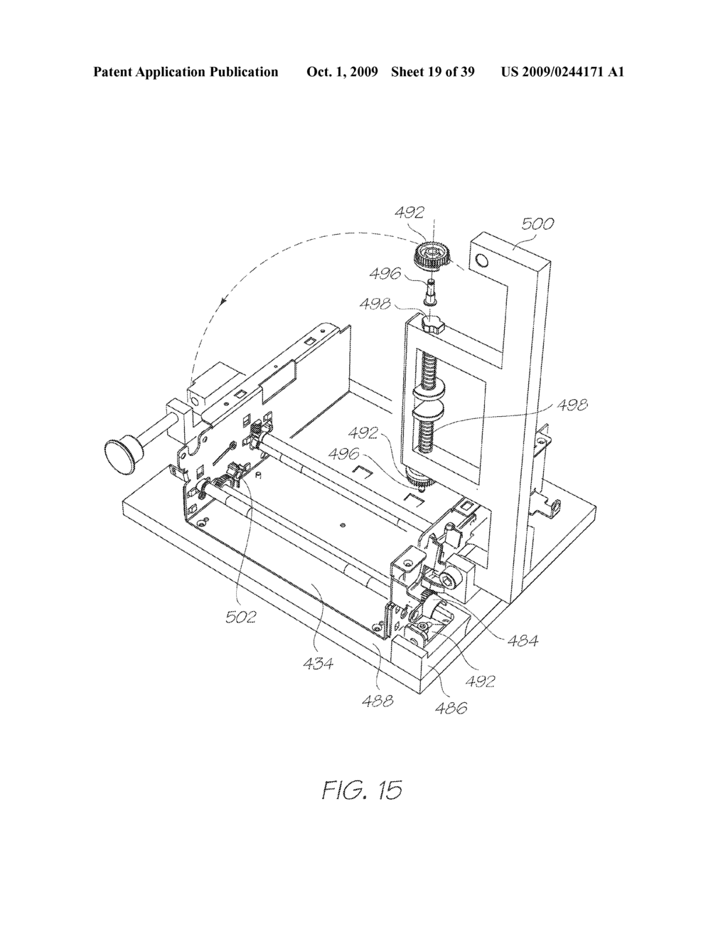 PRINTER HAVING ECCENTRICALLY CODED CAPPING MECHANISM - diagram, schematic, and image 20