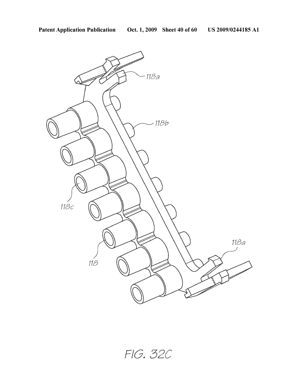 Printhead Having Commonly Supported Nozzle ICS - diagram, schematic, and image 41