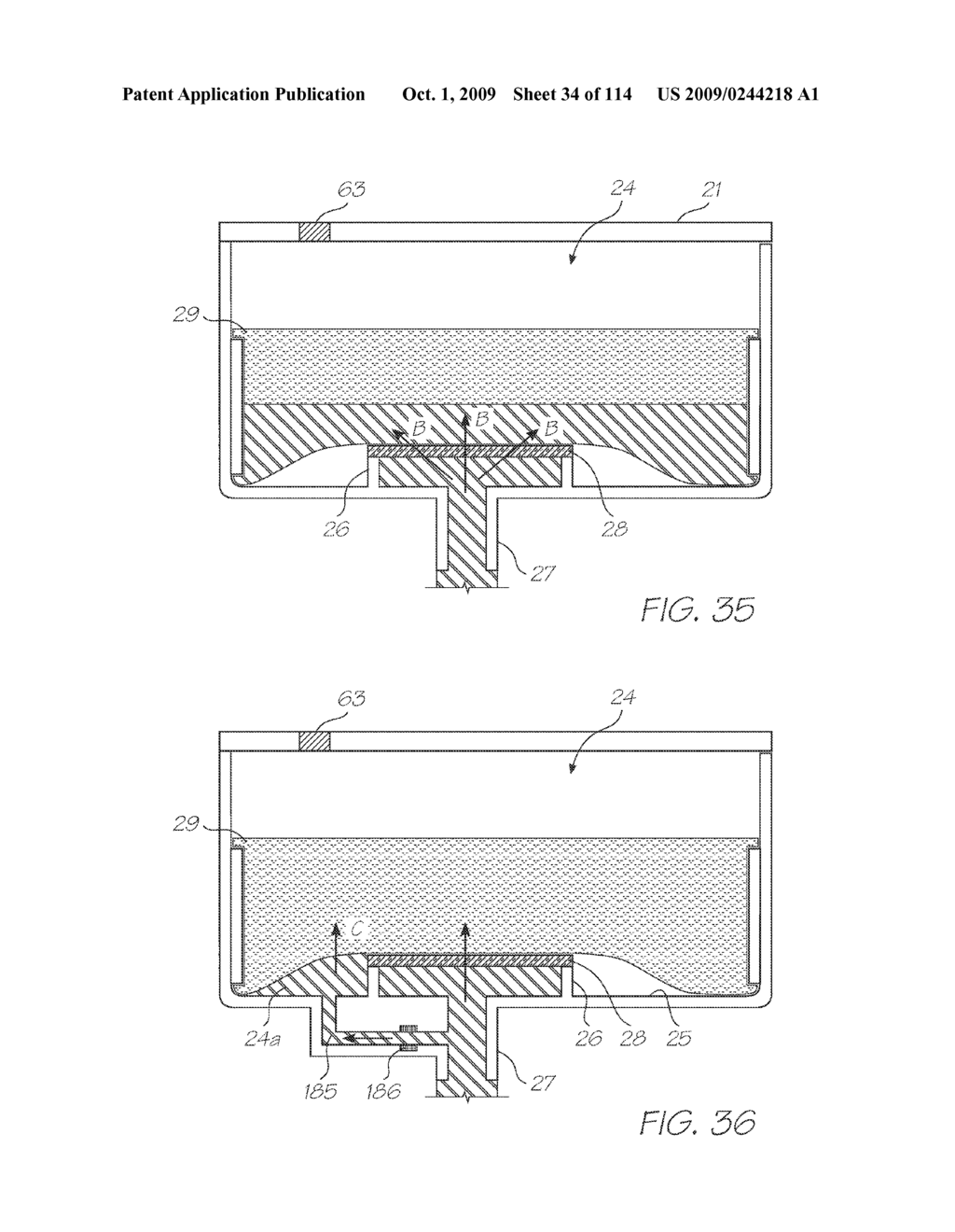 Refill Unit For Refilling One Of A Number Of Ink Compartments - diagram, schematic, and image 35