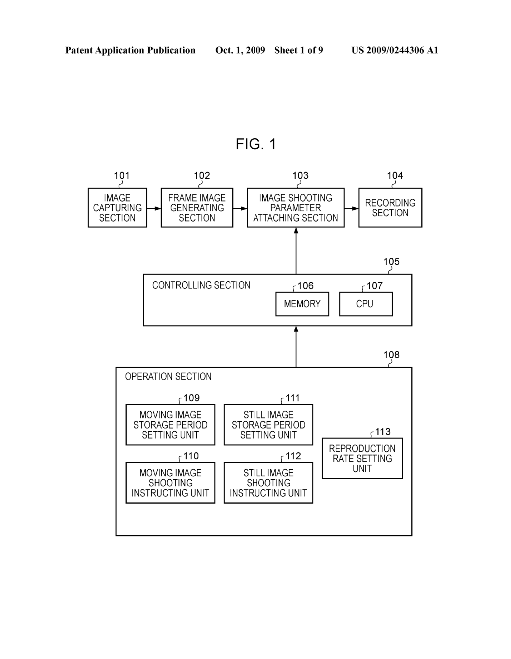 IMAGE RECORDING AND REPRODUCING APPARATUS - diagram, schematic, and image 02