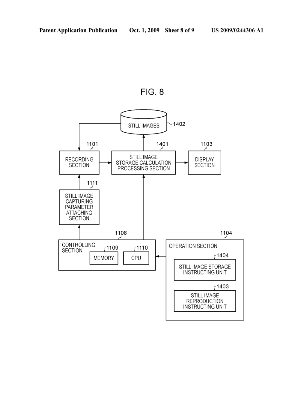 IMAGE RECORDING AND REPRODUCING APPARATUS - diagram, schematic, and image 09