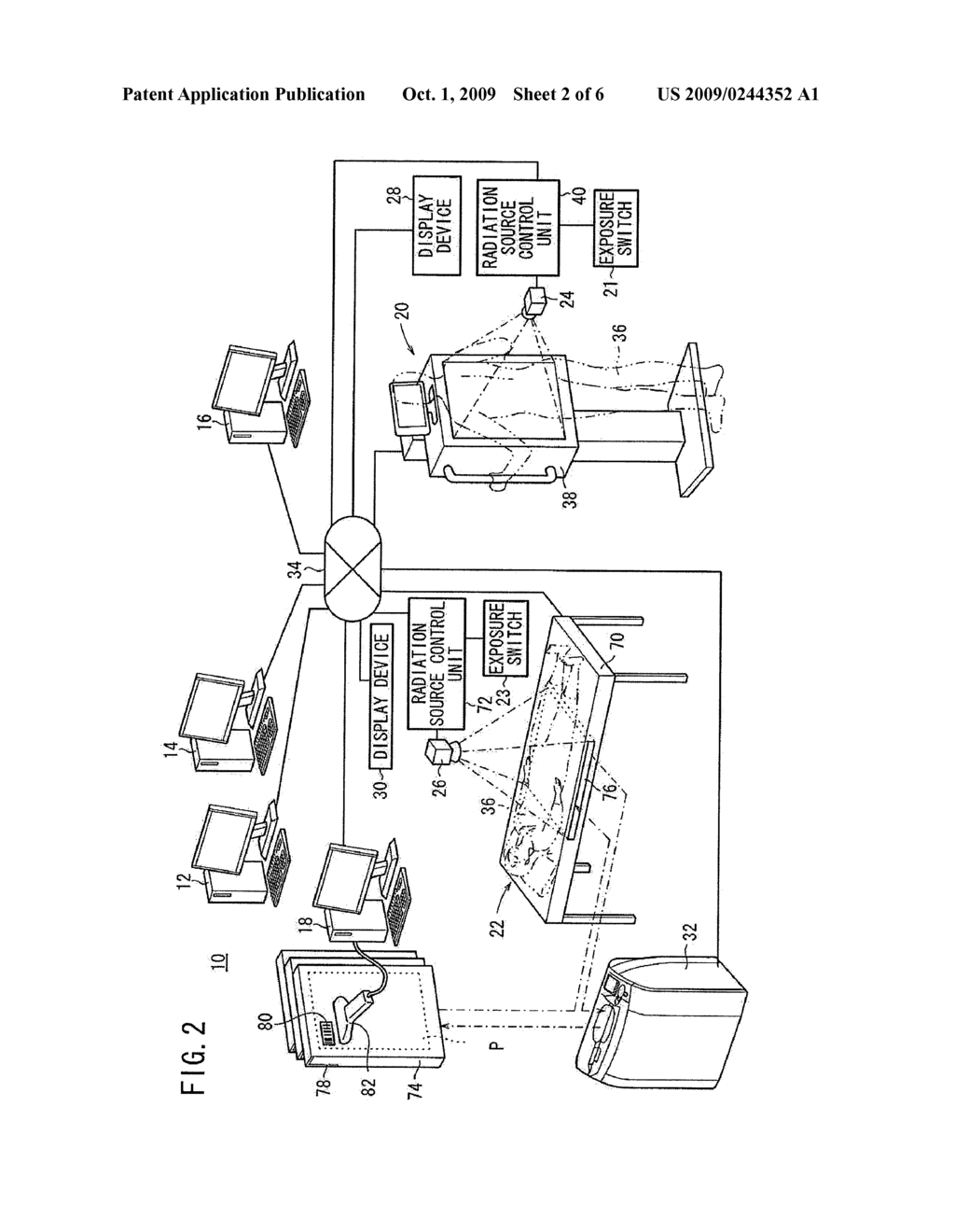 RADIATION IMAGE CAPTURING SYSTEM - diagram, schematic, and image 03