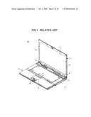 Display apparatus and electronic apparatus having the display apparatus diagram and image