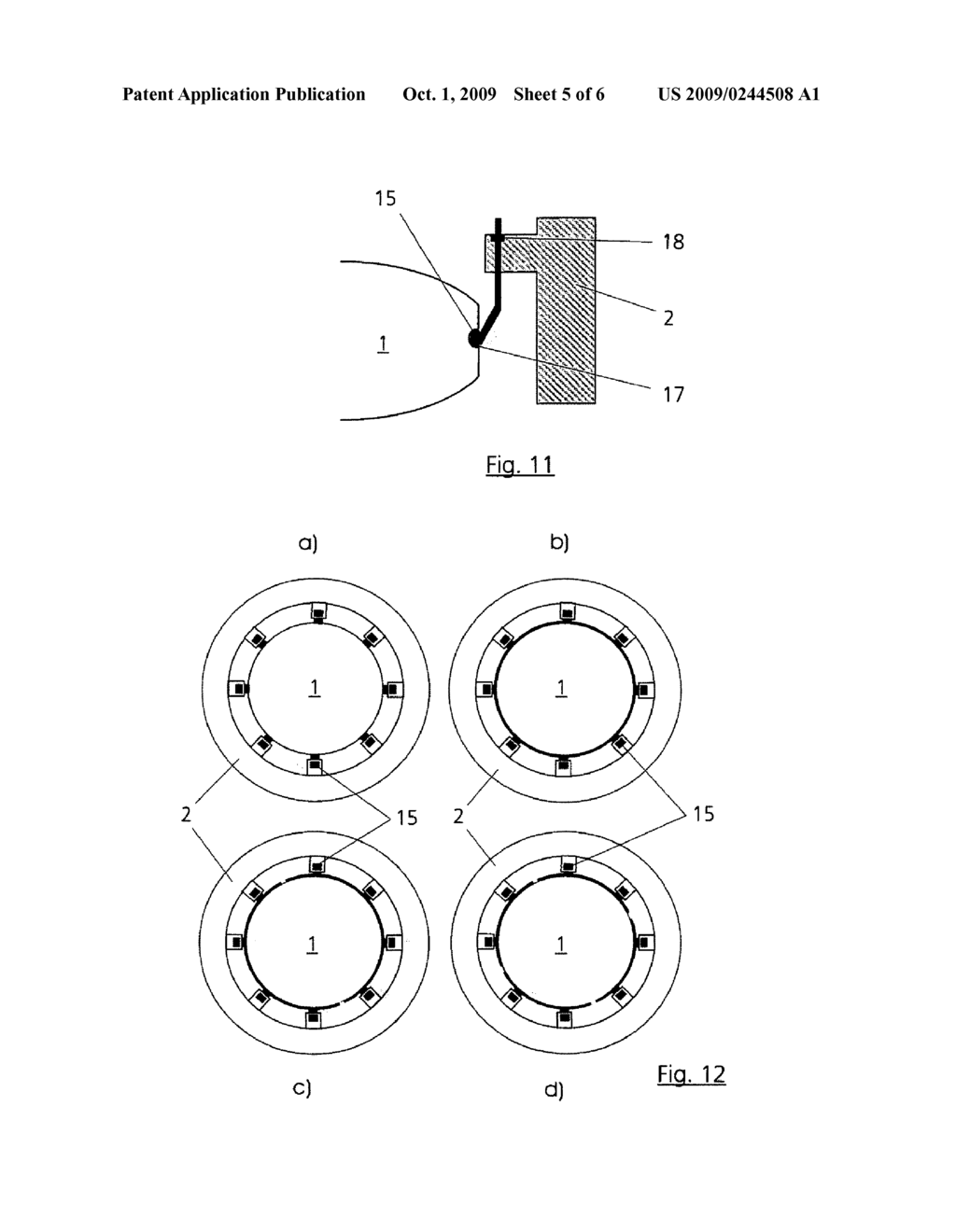 METHOD AND DEVICE FOR CONNECTING AN OPTICAL ELEMENT TO A FRAME - diagram, schematic, and image 06