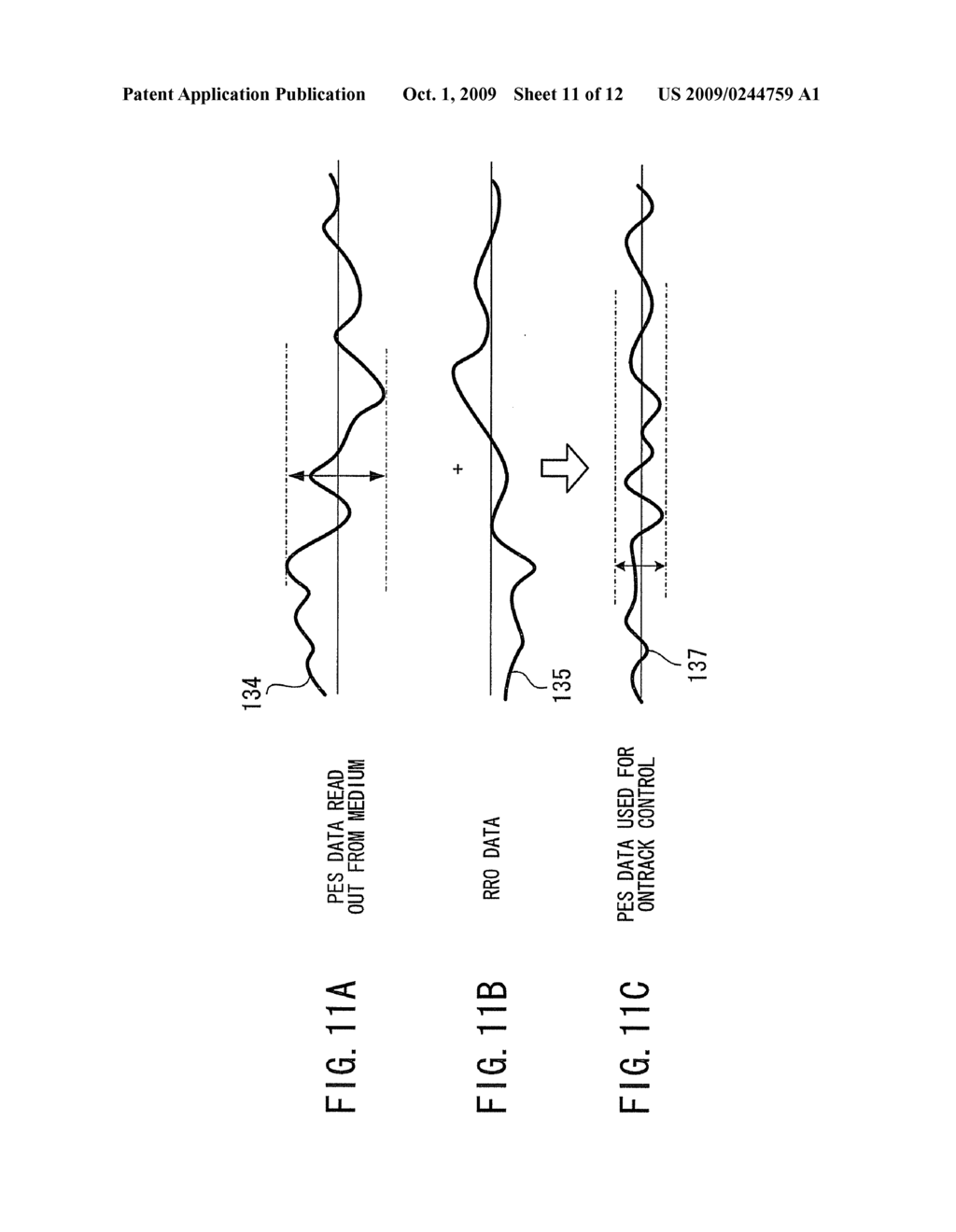 CORRECTION INFORMATION RECORDING METHOD, CORRECTION INFORMATION RECORDING CIRCUIT AND INFORMATION STORAGE DEVICE - diagram, schematic, and image 12