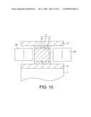 Magneto resistive effect element with a magnetic film generating spin fluctuation of conduction electrons diagram and image