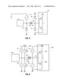 Electrostatic discharge protection circuit including ovonic threshold switches diagram and image