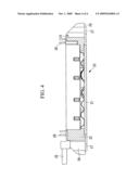 Integrated-inverter electric compressor and inverter device diagram and image