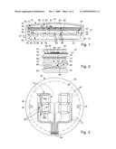 LIQUID CRYSTAL DISPLAY DEVICE DISPLAYING COLOURED SEGMENTS AND TIMEPIECE FITTED WITH THE SAME diagram and image