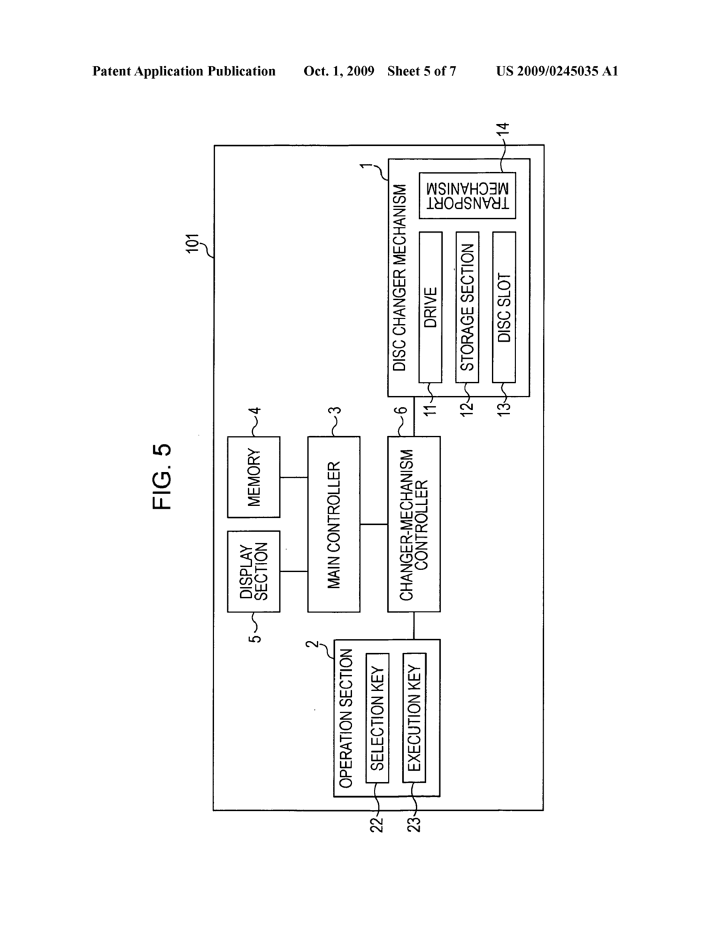 Disc storage apparatus and disc storage method - diagram, schematic, and image 06