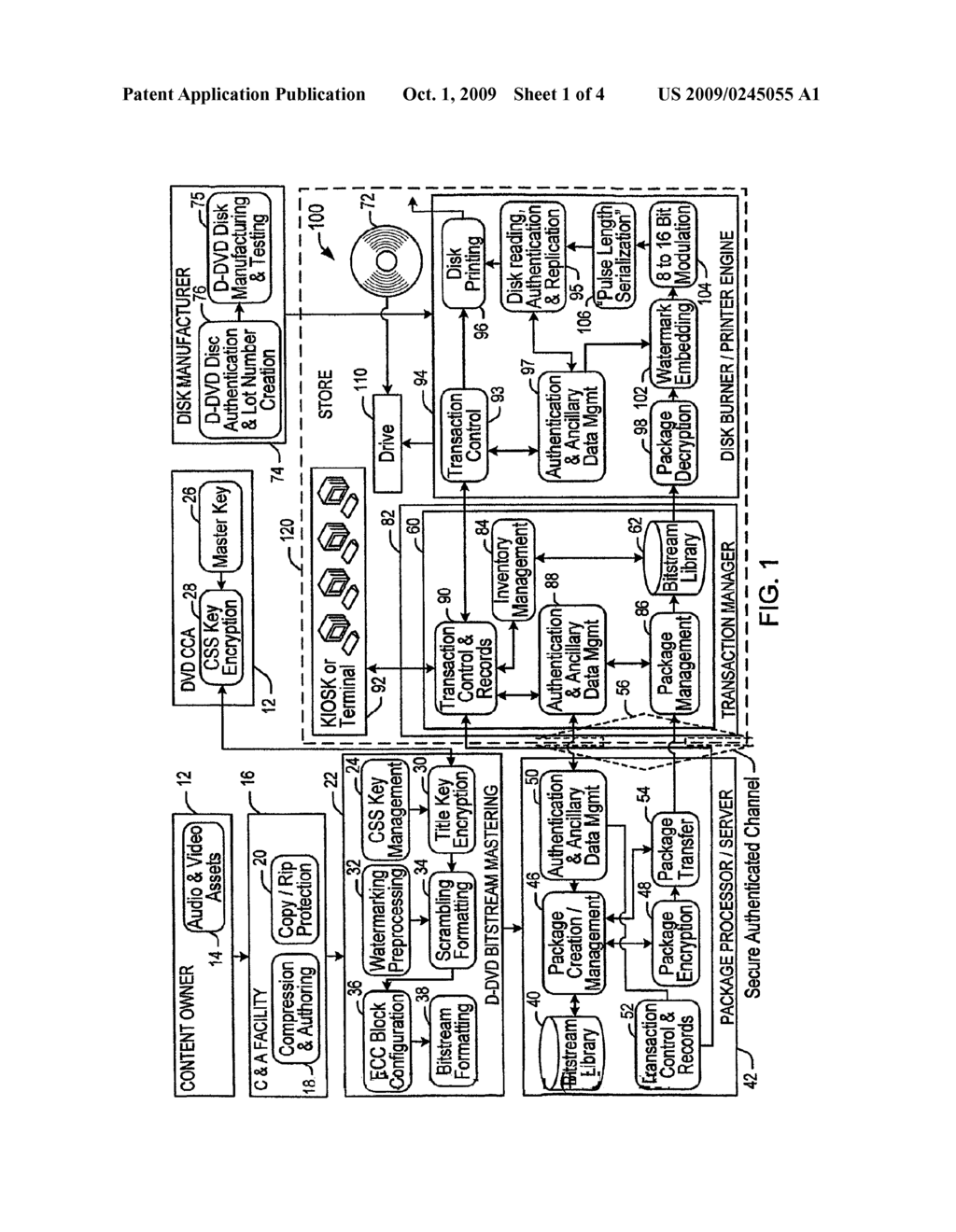 DVD Replication of Encoded Content - diagram, schematic, and image 02