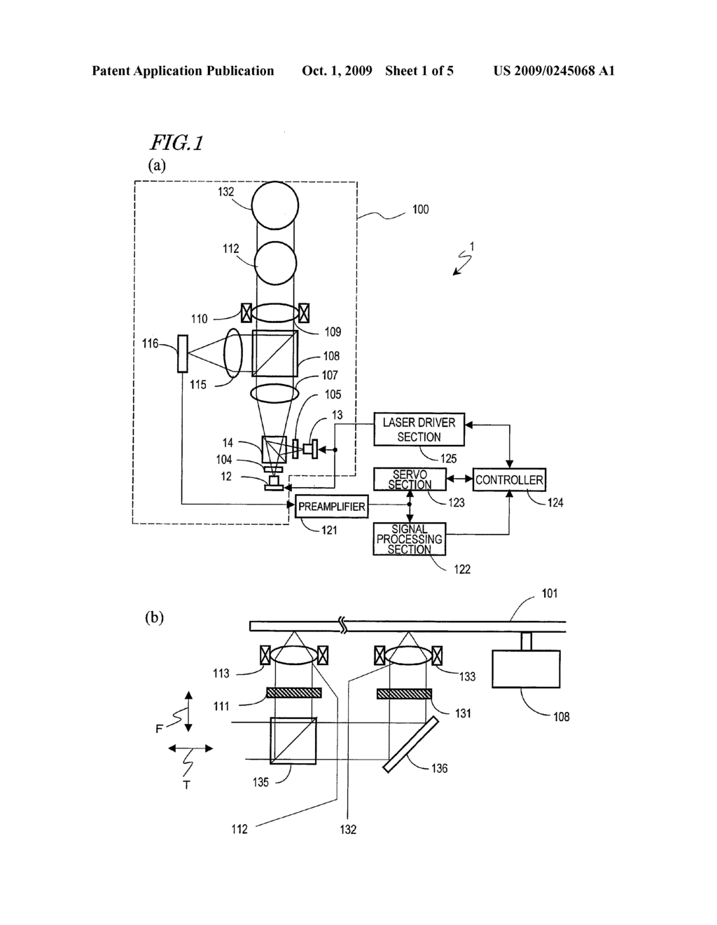 OPTICAL PICKUP DEVICE AND OPTICAL DISC DRIVE - diagram, schematic, and image 02