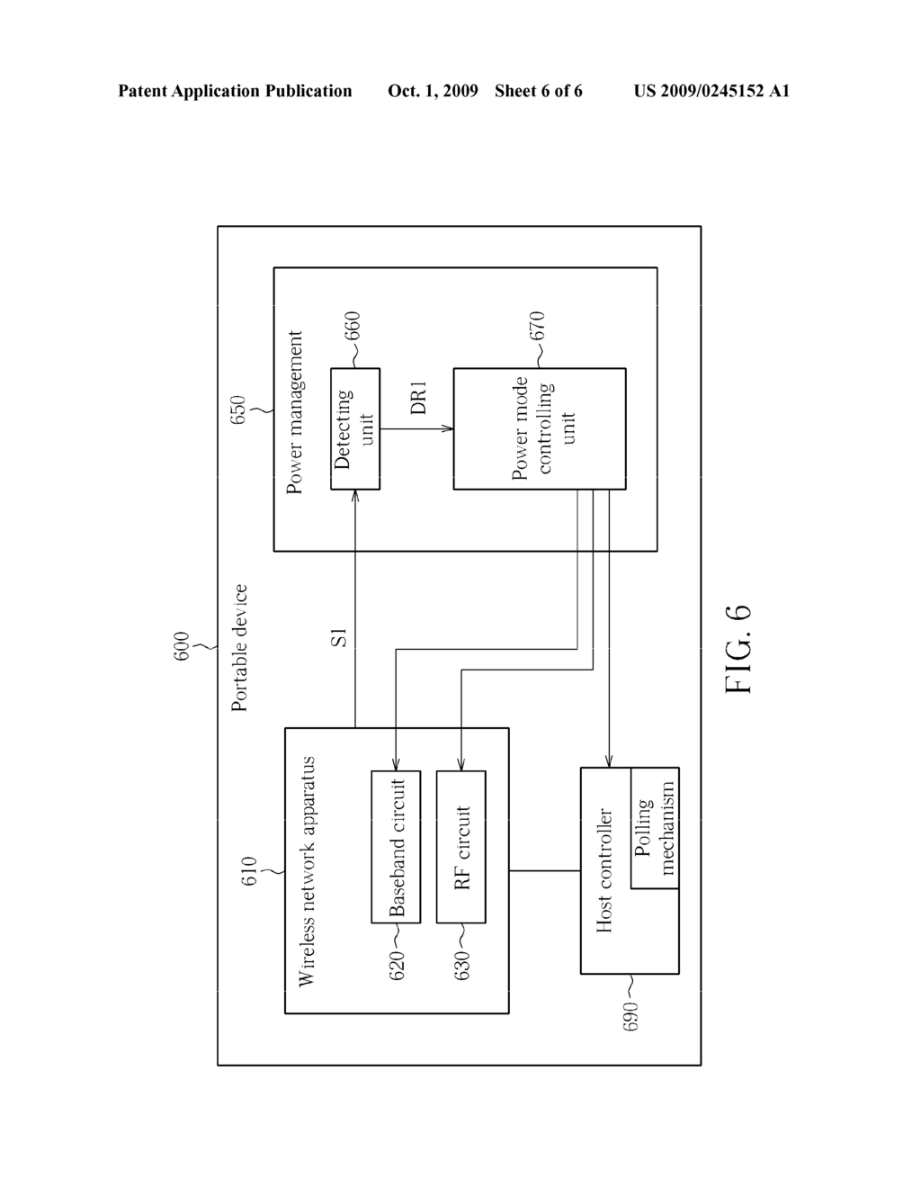 POWER MANAGING METHOD APPLIED TO A WIRELESS NETWORK APPARATUS AND POWER MANAGEMENT THEREOF - diagram, schematic, and image 07