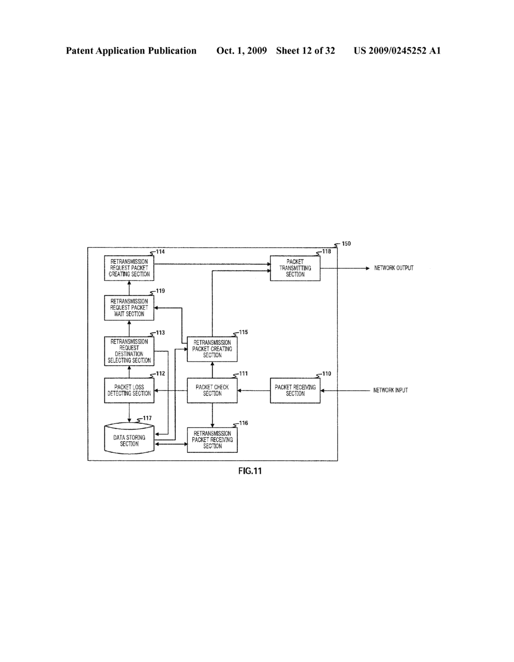 COMMUNICATION TERMINAL AND RETRANSMISSION REQUEST METHOD - diagram, schematic, and image 13